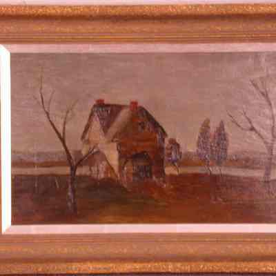 Two Story House by River