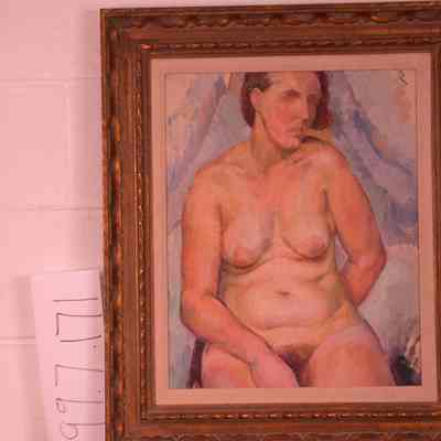 Sitting Nude