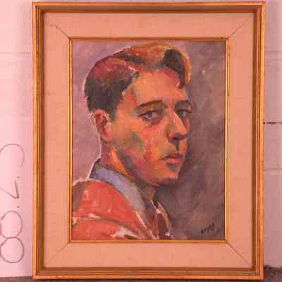 SELF PORTRAIT AT AGE 20 YRS.