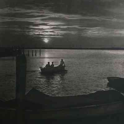 Rowing at Sundown