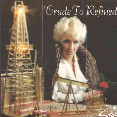 [Poster] "Crude to Refined", Star Dawn Cunningham, Record Promotional Poster, Red Deer Alberta, c.1986