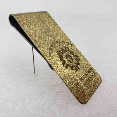 Angled View of Money Clip, Front