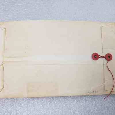 [Envelope] "Tour With Texaco" Printed Envelope - Back: View of back