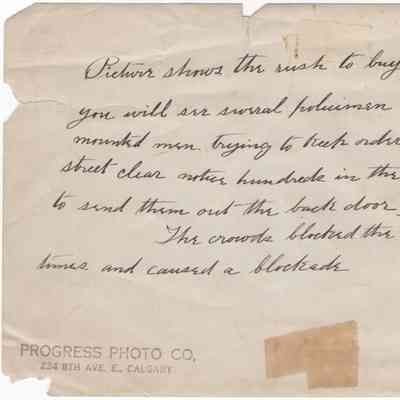 Scan of Photograph Reverse