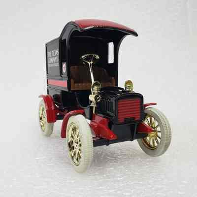 [Model] Texaco, Ford Delivery Car 1905, ERTL Nostalgic Collector Series #4, Die-cast Money Bank, 1986