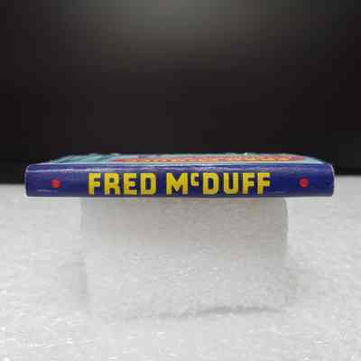 [Matchbook] Fred McDuff, 40-strike, Blue Red Yellow - Saddle: View of saddle