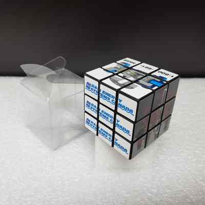 [Puzzle Cube] R&M Energy Systems Canada/T3 Energy Services, Plastic, Blue Red