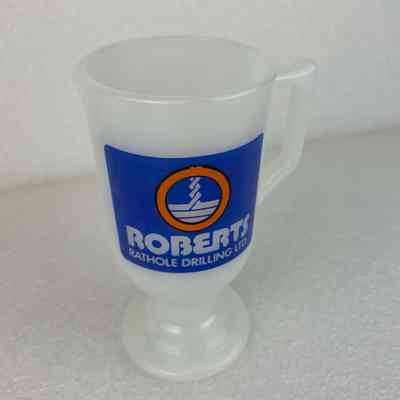 [Mug] Roberts Rathole Drilling Ltd., Glass, White Blue