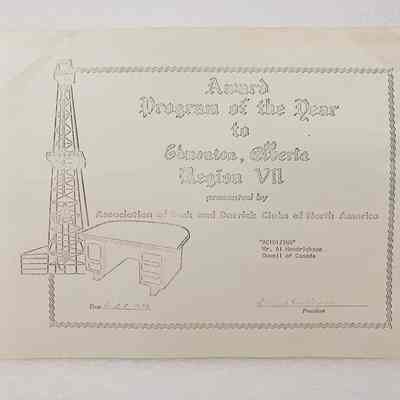 View of Certificate
