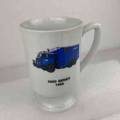 [Mug] 5600 Series, Schlumberger, Ceramic, White Blue, 1968