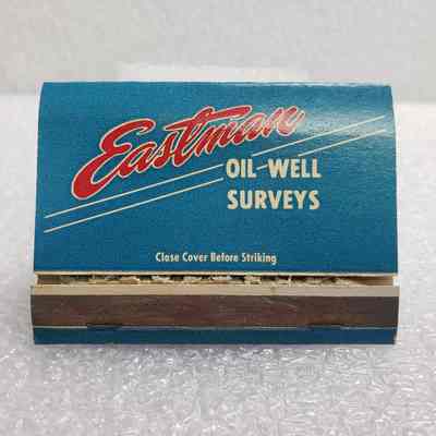 [Matchbook] Eastman Oil Well Surveys, 40-strike, Blue Red White