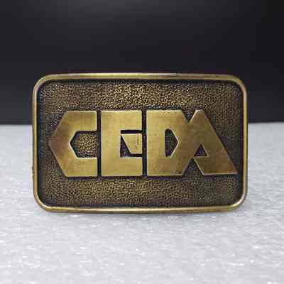 [Belt Buckle] CEDA, Antique-Bronze