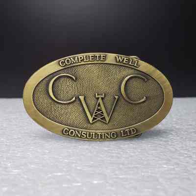 [Belt Buckle] Complete Well Consulting Ltd., Antique-Bronze