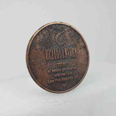 [Coaster] Ocelot Energy, Metal Copper/Brass