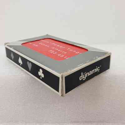 Angled View of Playing Cards In Box