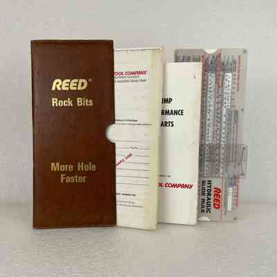[Conversion Slide Chart] Reed Rock Bits, Pleather, Brown