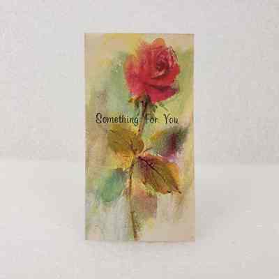 [Greeting Card] "Something for You", To Lillias Ferguson, Association of Desk and Derrick Clubs, Tulsa Oklahoma, September, 1972