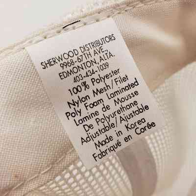 Close-Up of Product Tag