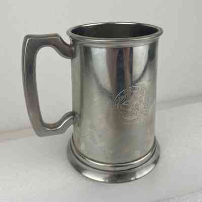 [Tankard] Central Canada Oil Scouts Association, J.D McNeil, Pewter, Glass, 1956