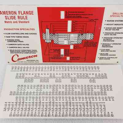 View of the Slide Chart, Side A, Separated