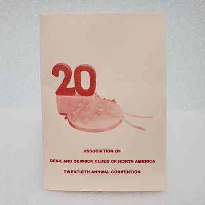 [Programme] Twentieth Annual Convention, Association of Desk and Derrick Clubs of North America, 28 August, 1971