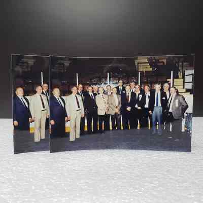 [Photograph] Employees of McCullough Tool Co., Set of 2, April 1990