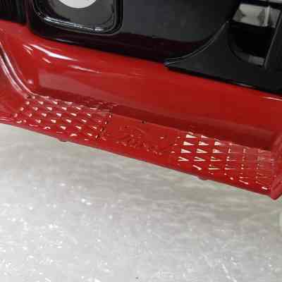 Close-up, step detail with Ford logo