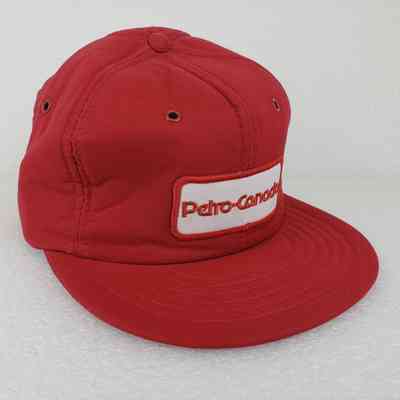 [Cap] Petro-Canada, Embroidered Patch, Padded Fabric Red