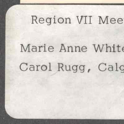 Scan of Accompanying Adhesive Label