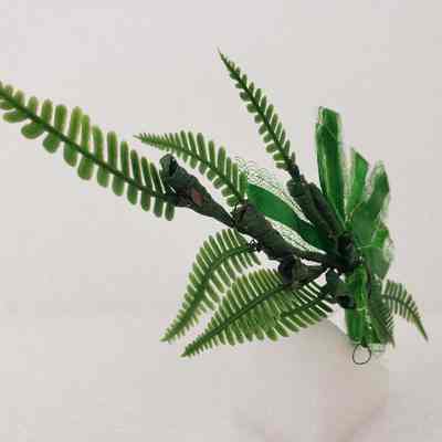 Angled Side View of Corsage
