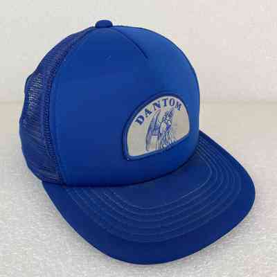 [Cap] Dantom, Patch, Padded Crown Blue, Mesh Body Blue