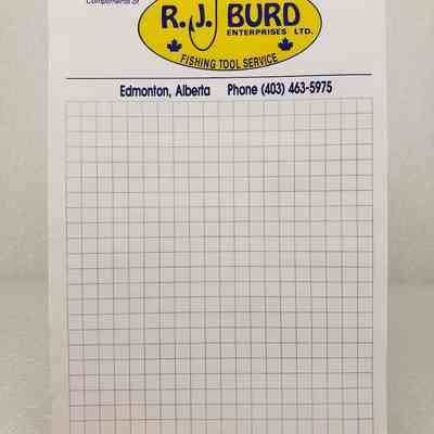 View of Notepad, Front