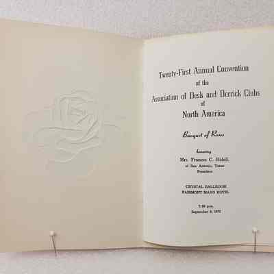 View of Programme, Interior Title Page