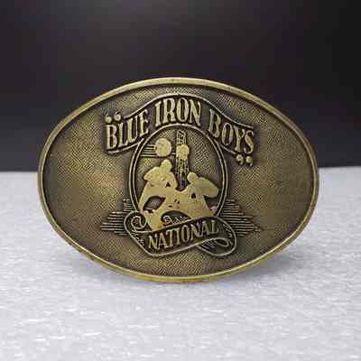 [Belt Buckle] Blue Iron Boys National, Antique-Bronze