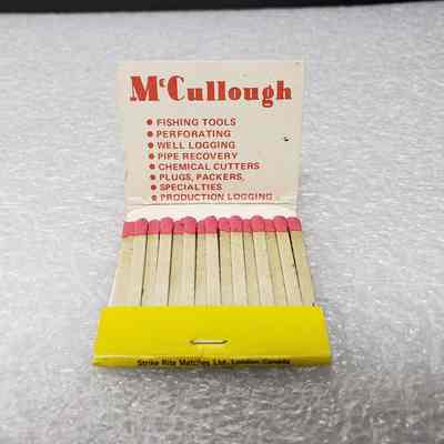 [Matchbook] McCullough Services/NL Industries, Yellow - Interior: View of interior