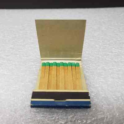 [Matchbook] McCullough Tool Co., Blue Green - Interior: View of interior