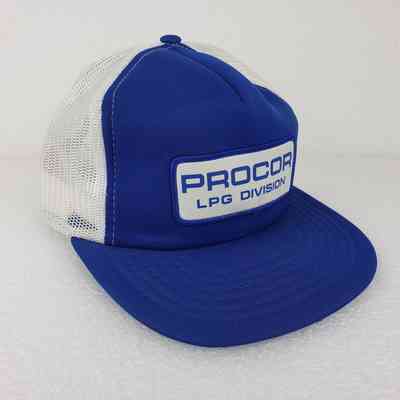 [Cap] Procor LPG Division, Padded Crown Blue, Mesh Body White