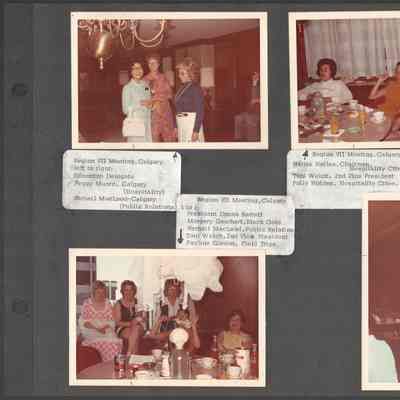 Scan of Scrapbook Page In Situ