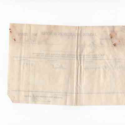 Scan of Banknote, Reverse