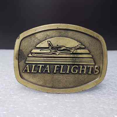 [Belt Buckle] Alta Flights, Antique- Bronze