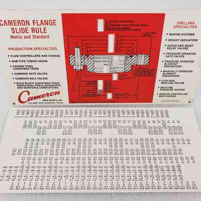 View of the Slide Chart, Side B, Separated