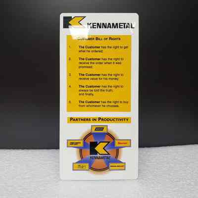 [Ruler] Kennametal, Broad-Size