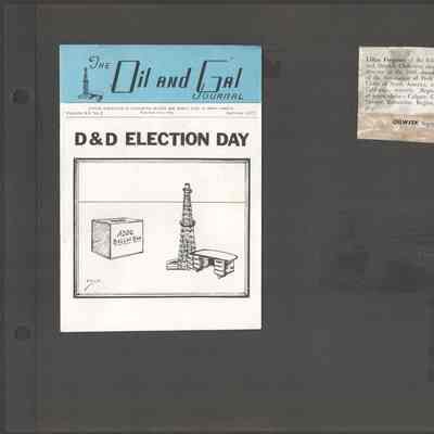 Scan of Scrapbook Page In Situ