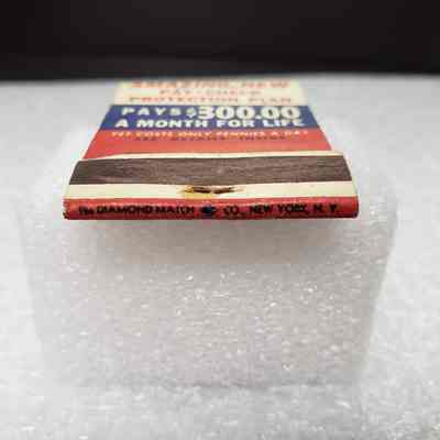 [Matchbook] Mutual of Omaha, 20-strike, Blue Red - Manumark: View of manumark