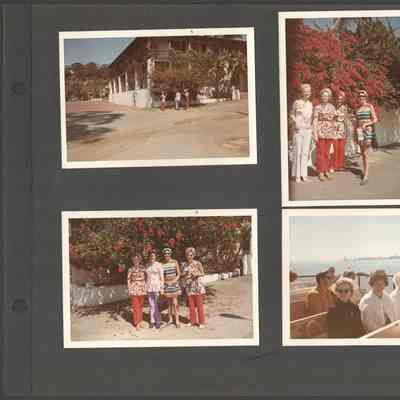 Scan of Scrapbook Page In Situ