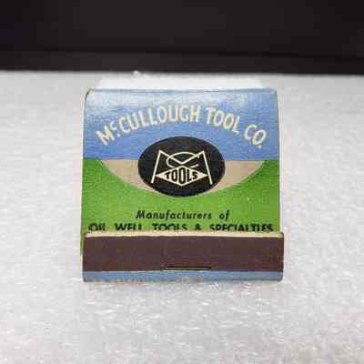 [Matchbook] McCullough Tool Co., 30-strike, Blue Green