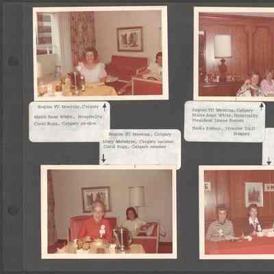 Scan of Scrapbook Page In Situ