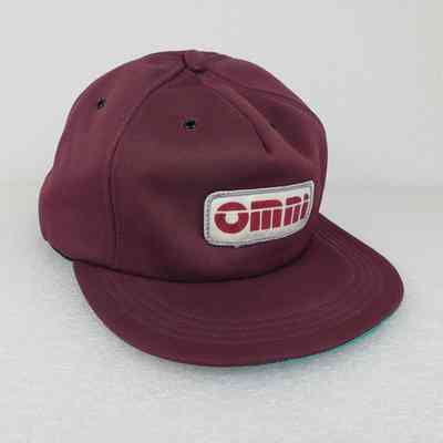 [Cap] Omni, Flocked Patch, Fabric Maroon [Devil's Dust]