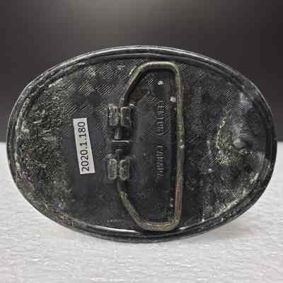 [Belt Buckle] Bear Tools, Antique-Silver - Back: View for the back.