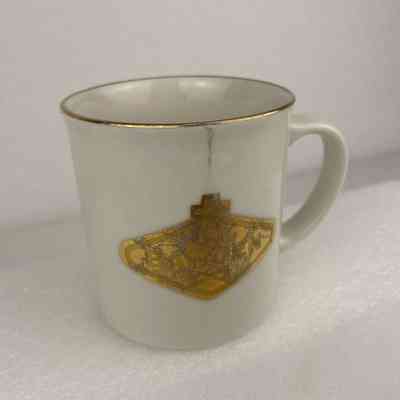 [Mug] Bawden, Fine Ivory China, Gold